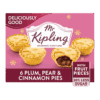 Mr Kipling 6 Deliciously Good Plum Pear And Cinnamon Pies