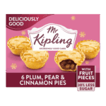 Mr Kipling 6 Deliciously Good Plum Pear And Cinnamon Pies
