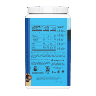 Warrior Blend Organic Protein - Sunwarrior - Imagem 3