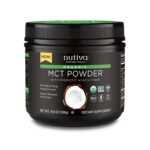Nutiva Organic Mct Oil Powder With Prebiotic Acacia Fiber, Classic, 10.6 Ounce _ Usda Organic, Non-Gmo, Non-Bpa _ Vegan, Gluten-Free, Keto & Paleo _ Instant Beverage Or Boost To Coffee & Smoothies