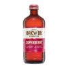Brew Dr. Kombucha Organic Superberry Tea Drink, 14 Fl Oz Bottle