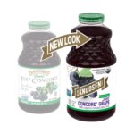 R.W. Knudsen Family Organic Just Concord Grape Juice, 100% Juice, 32 oz, Glass Bottle - Imagem 2