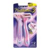 Aparelho Prestobarba 3 Gillette feminino (2 unid.) clique nas imagens para ampliar  Aparelho Prestobarba 3 Gillette feminino (2 unid.)
