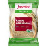 Arroz Agulhinha Integral Orgânico Jasmine 1kg