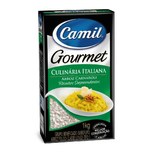 Arroz Culinária Italiana carnaroli Camil 1kg