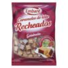 Bala caramelo de leite com recheio sabor goiaba Embaré pacote com 660g