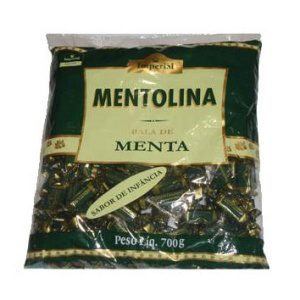 Bala dura de menta Mentolina 700g