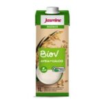 Bebida vegetal orgânica de aveia com cálcio Jasmine 1lt