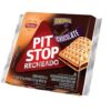 Biscoito recheado de chocolate Pit Stop Marilan 124g