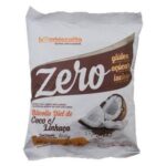 Biscoito Zero Açúcar sabor coco c/ linhaça Bom Biscoito 100g