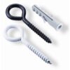 Bucha de nylon 5mm e pitão - cartela com 4