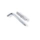 Bucha de nylon 8mm e escapula - cartela com 4