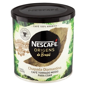 Café torrado e moído Nescafé Origens do Brasil Chapada Diamantina 250g