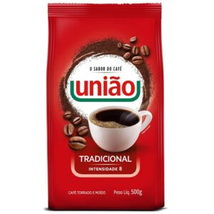 Café tradicional União pouch 500g