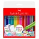 Caneta Fine Pen Colors 12 cores Faber Castell
