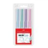 Caneta Fine Pen Colors 4 cores pastel Faber Castell