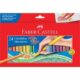 Canetinha hidrográfica ponta vai e vem Faber Castell 24 cores
