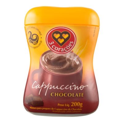 Cappuccino chocolate 3 Corações 180g