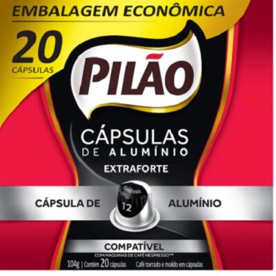 Cápsulas Café Pilão Extra Forte 104G