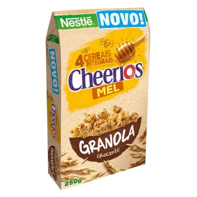 Cereais integrais crocante Cheerios mel Nestlé 250g