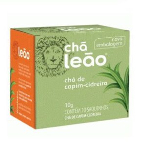 Chá capim cidreira Leão 10x10g.