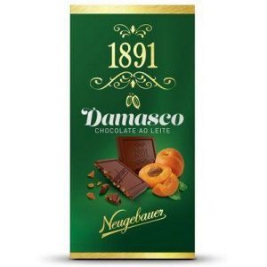 Chocolate ao leite com damasco 1891 Neugebauer 90g