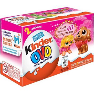 Chocolate Kinder Ovo meninas 40g.