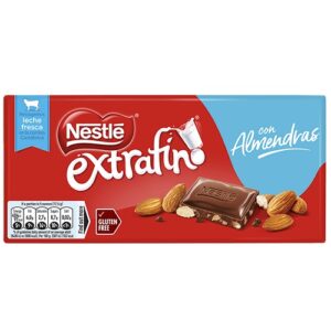 Chocolate Nestlé Extrafino Ao Leite Com Amêndoas 123g