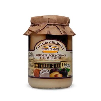 Cocada Cremosa Com Ameixa Reserva de Minas 650g