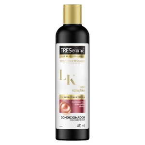 Condicionador liso keratina Tresemmé 400ml.