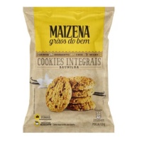 Cookie integral baunilha Maizena Grãos do Bem 120g