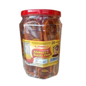 Doce de abóbora e batata doce Moreno pote 1,1kg