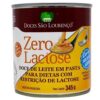 Doce de leite zero lactose São Lourenço 345g.