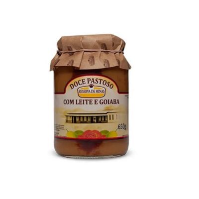 Doce Pastoso Com Leite e Goiaba reserva De Minas 650g