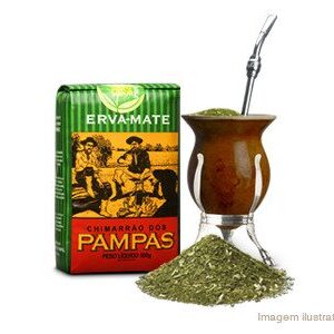 Erva-mate Chimarrão dos Pampas Leão 500g
