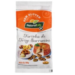 Farinha de trigo sarraceno sem glúten Natural Life 300g