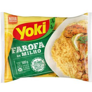 Farofa de milho temperada Yoki 500g