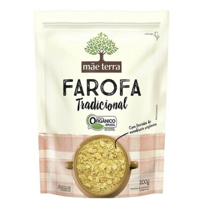 Farofa Orgânica Tradicional Mãe Terra 200g