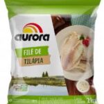 Filé de Tilápia congelado Aurora 800g