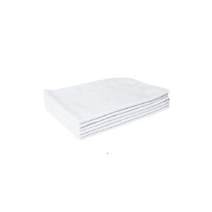 Flanela Branca 28x38  CCA