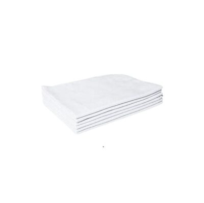 Flanela Branca 28x38  CCA