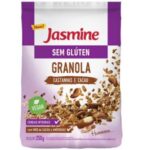 Granola sem glúten castanhas e cacau Jasmine 250g