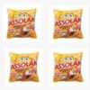 Lã de aço Assolan 60g. (pacote c/ 4 unidades)