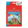 Lápis de cor Ecolápis linha vermelha Faber Castell 36 cores