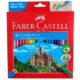 Lápis de cor Ecolápis linha vermelha Faber Castell 48 cores