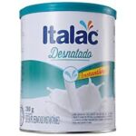 Leite em pó desnatado Italac 280g