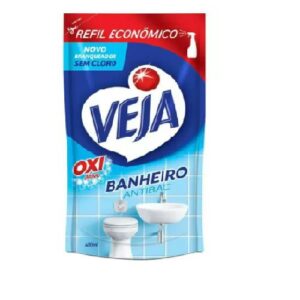 Limpador Veja banheiro antibac Oxi ativo refil 400ml