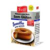 Mistura para bolo de baunilha sem glúten zero açucar Svili 200g