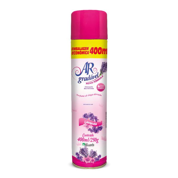 Odorizador Ar Gradável lavanda Kelldrin 400ml