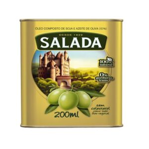 Óleo composto de soja e azeite de oliva 10% Salada 200ml